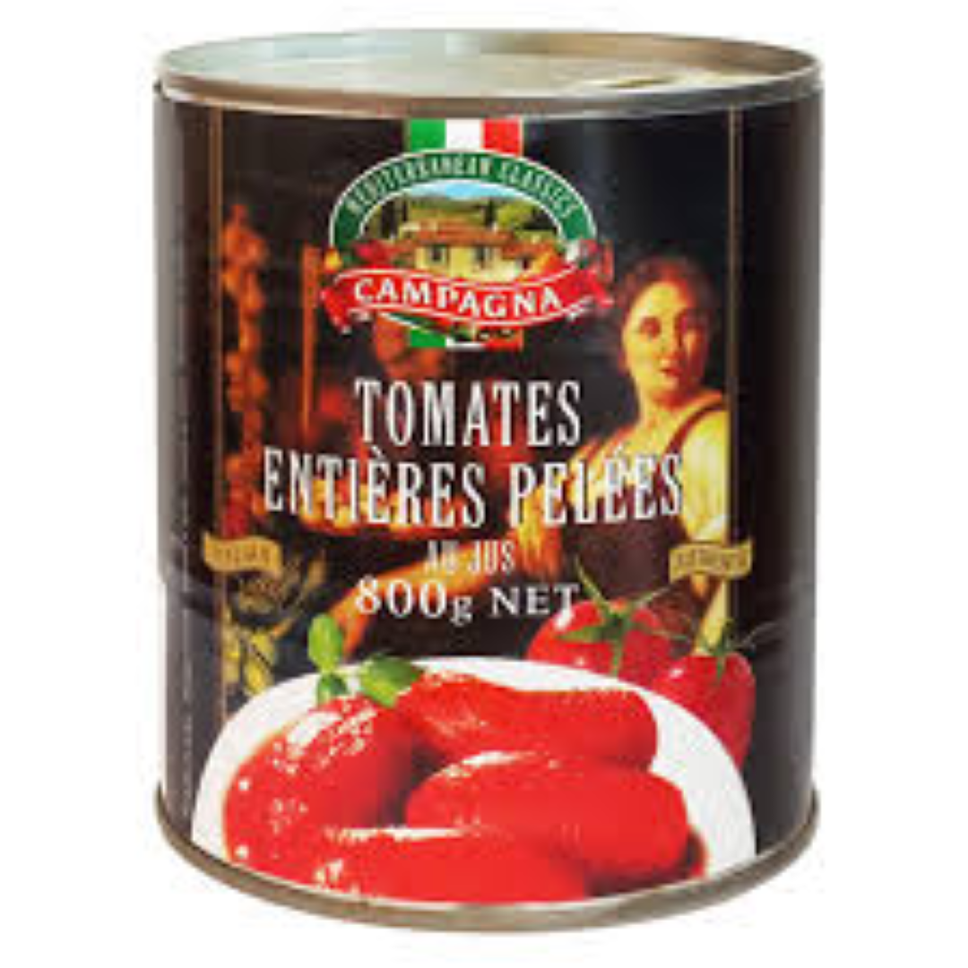 CAMPAGNA WHOLE PEELED TOMATOES 800G